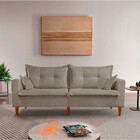 Sofá Evolution Veludo 02 Módulos 85 Cm B12cm Meu Sofá Online