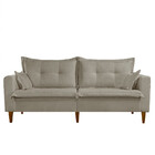 Sofá Evolution Veludo 02 Módulos 85 Cm B12cm Meu Sofá Online