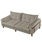 Sofá Evolution Veludo 02 Módulos 90 Cm B12cm Meu Sofá Online