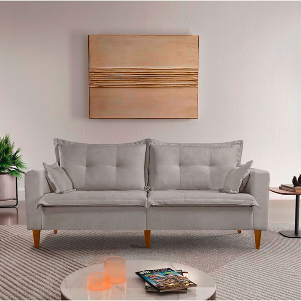 Sofá Evolution Veludo 02 Módulos 90 Cm B12cm Meu Sofá Online