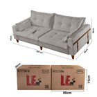 Sofá Evolution Veludo 02 Módulos 90 Cm B12cm Meu Sofá Online