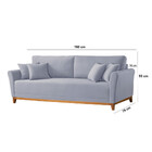 Sofá Fixo 160 Cm Com Braço 10 Cm Brasil Meu Sofá Online