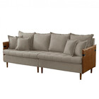 Sofá Fixo 2,2m Push Veludo Meu Sofá Online