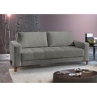 Sofá Fixo 2 Lugares Luxo 140 Cm Orion Cinza