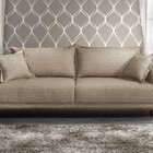 Sofá Fixo 2 Lugares Luxo 160 Cm Argos Bege