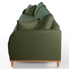 Sofá Fixo 2 Lugares Luxo 160cm Camila Verde