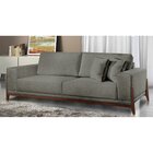 Sofá Fixo 2 Lugares Luxo 170 Cm Magnus Cinza