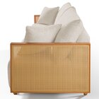 Sofá Fixo 2 Lugares Luxo 170cm Arthur Bege Claro