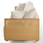 Sofá Fixo 2 Lugares Luxo 170cm Arthur Off White