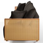 Sofá Fixo 2 Lugares Luxo 170cm Arthur Preto