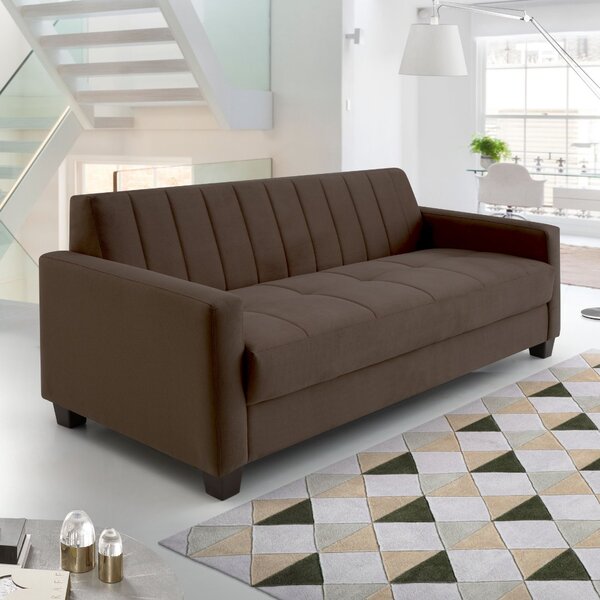 Sofá Fixo 3 Lugares 180cm Bilbao Chocolate