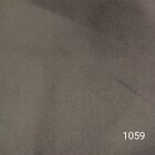 Sofá Fixo Gales 1,90m Tecido Veludo Pés Imbuia Cinza/marrom