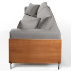 Sofá Fixo Heitor 4 Lugares Luxo Pé De Metal 2,60m Castellar M