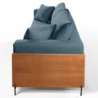 Sofá Fixo Heitor 4 Lugares Luxo Pé De Metal 2,80m Castellar M