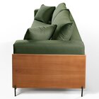 Sofá Fixo Heitor Pé De Metal Luxo 1,60m Castellar Móbile Velu