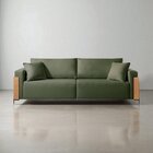 Sofá Fixo Heitor Pé De Metal Luxo 1,60m Castellar Móbile Velu