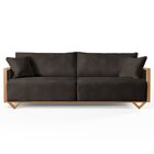 Sofá Fixo Lara 3 Lugares Luxo 1,90m Castellar Móbile Corino P