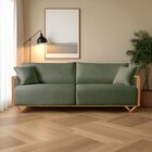 Sofá Fixo Lara 4 Lugares Luxo 2,70m Castellar Móbile Veludo V