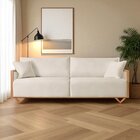 Sofá Fixo Lara 4 Lugares Luxo 2,90m Castellar Móbile Corino O