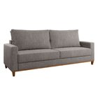 Sofá Fixo Living 2 Almofadas Soltas 4 Lugares 220cm Ares Fung