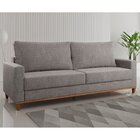 Sofá Fixo Living 2 Almofadas Soltas 4 Lugares 220cm Ares Fung