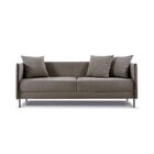 Sofá Fixo Living 3 Lugares E 3 Almofadas 220cm Línea Espresso