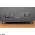 Sofá Fixo Living Barcelona Com 180 Cm Grafite