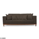 Sofá Fixo Living Barcelona Com 180 Cm Marrom