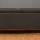 Sofá Fixo Living Barcelona Com 180 Cm Marrom