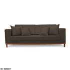 Sofá Fixo Living Barcelona Com 200 Cm Marrom