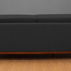 Sofá Fixo Living Barcelona Com 200 Cm Preto