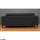 Sofá Fixo Living Barcelona Com 200 Cm Preto