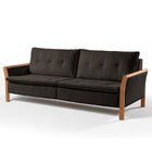 Sofá Fixo Matteo 3 Lugares Luxo 1,80m Castellar Móbile Corino