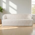 Sofá Fixo Noah 3 Lugares Luxo 1,80m Castellar Móbile Corino O