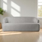 Sofá Fixo Noah 3 Lugares Luxo 2,0m Castellar Móbile Linho Cin