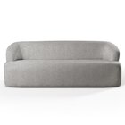 Sofá Fixo Noah 3 Lugares Luxo 2,0m Castellar Móbile Linho Cin