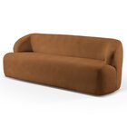 Sofá Fixo Noah 3 Lugares Luxo 2,20m Castellar Móbile Corino C