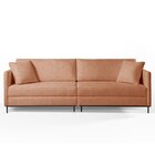 Sofá Fixo Ravi 3 Lugares Luxo 1,90m Castellar Móbile Linho Te