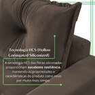 Sofá Florianópolis 3 Lugares 210 Cm Veludo Marrom