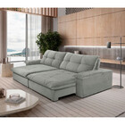 Sofá Gaia Linho 02 Módulos 80 Cm B25cm Meu Sofá Online