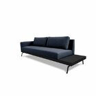 Sofá Game 2 Lugares 180 Living Contemporâneo Mescla Azul Jean