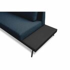 Sofá Game 4 Lugares 240 Living Contemporâneo Mescla Azul Jeans