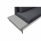 Sofá Game 4 Lugares 240 Living Contemporâneo Mescla Cinza Cla