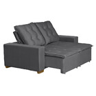 Sofá Goiás Modular 3 Lugares 1.90 Mt Com Molas Bonnel Retráti