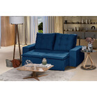 Sofá Goiás Modular 3 Lugares 1.90 Mt Com Molas Bonnel Retráti