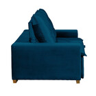 Sofá Goiás Modular 3 Lugares 1.90 Mt Com Molas Bonnel Retráti