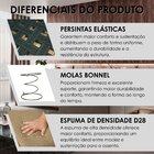 Sofá Grécia 4 Lugares Com Chaise Linho 2,90m Marrom