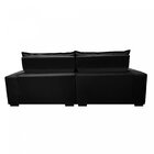 Sofá Ibiza 2,32m Retrátil, Reclinável Com Molas Suede Yescasa