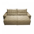 Sofá Ibiza 3,02m Retrátil, Reclinável Com Molas Suede Yescasa