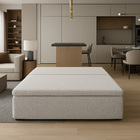 Sofá Ilha 2 Lugares 180cm Madri Pillow Bouclé Nobre Cinza - S